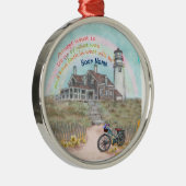 Leuchtturmakzeptanz Ornament Aus Metall (Rechts)