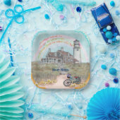 Leuchtturmakzeptanz Pappteller (Party)