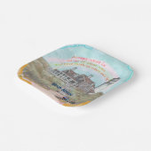 Leuchtturmakzeptanz Pappteller (Gewinkelt)