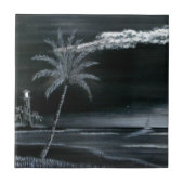 Leuchtturmbucht Fliese (Vorderseite)