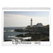 Leuchttürme - 2013 kalender (Titelbild)