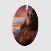 Leuchttürme | Acadia National Park Maine Ornament (Vorderseite)