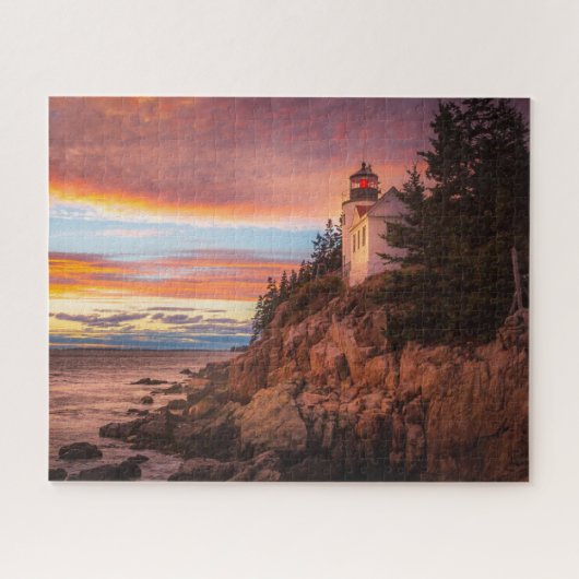 Leuchttürme | Acadia National Park Maine Puzzle (Horizontal)