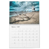 Leuchttürme am Ozean Schöne 12 Monate Kalender (Feb 2027)