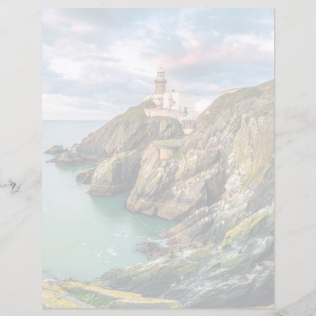 Leuchttürme | Baily Lighthouse Dublin, Irland (Vorderseite)