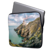 Leuchttürme | Baily Lighthouse Dublin, Irland Laptopschutzhülle (Vorderseite Links)