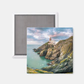 Leuchttürme | Baily Lighthouse Dublin, Irland Magnet (Vorderseite/Rückseite)