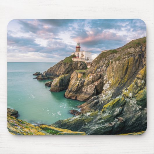 Leuchttürme | Baily Lighthouse Dublin, Irland Mousepad (Vorne)