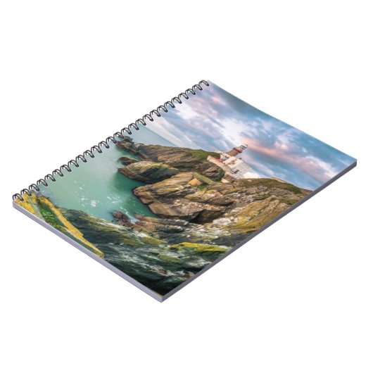 Leuchttürme | Baily Lighthouse Dublin, Irland Notizblock (Linke Seite)