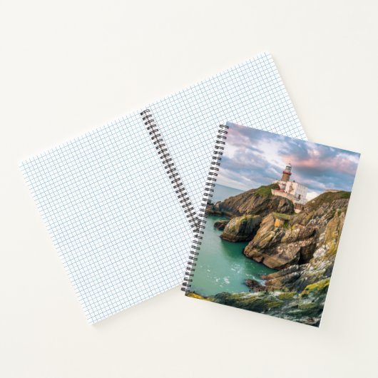 Leuchttürme | Baily Lighthouse Dublin, Irland Notizblock (Innenseite)