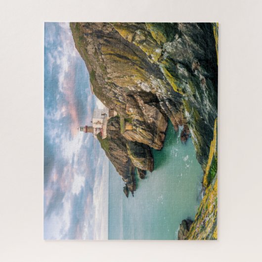 Leuchttürme | Baily Lighthouse Dublin, Irland Puzzle (Vertikal)