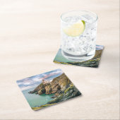 Leuchttürme | Baily Lighthouse Dublin, Irland Rechteckiger Pappuntersetzer (Vor Ort)