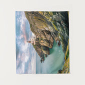 Leuchttürme | Baily Lighthouse Dublin, Irland Wandteppich (Vorderseite)