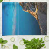 Leuchttürme | Balearen, Spanien Geschirrtuch (Gefaltet)