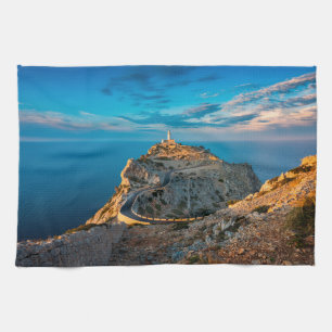 Leuchttürme   Balearen, Spanien Geschirrtuch