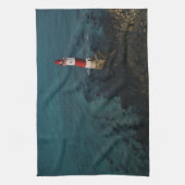 Leuchttürme | Beachy Head Lighthouse England Geschirrtuch (Vertikal)