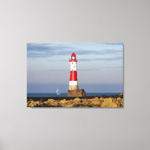 Leuchttürme   Beachy Head Lighthouse England Leinwanddruck