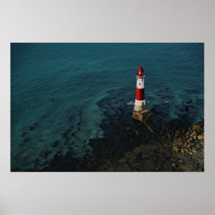 Leuchttürme Beachy Head Lighthouse England Poster