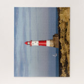 Leuchttürme | Beachy Head Lighthouse England Puzzle (Vertikal)