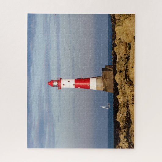 Leuchttürme | Beachy Head Lighthouse England Puzzle (Vertikal)