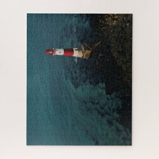 Leuchttürme | Beachy Head Lighthouse England Puzzle (Vertikal)