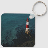 Leuchttürme | Beachy Head Lighthouse England Schlüsselanhänger (Rückseite)