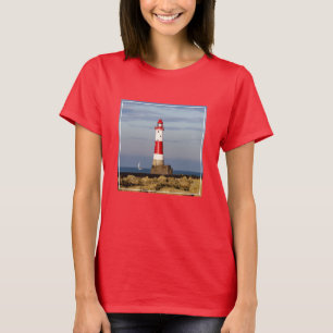Leuchttürme Beachy Head Lighthouse England T-Shirt