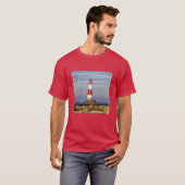 Leuchttürme | Beachy Head Lighthouse England T-Shirt (Vorne ganz)