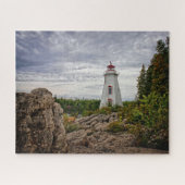 Leuchttürme | Big Tub Harbor Tobermory Ontario Puzzle (Horizontal)