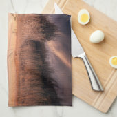 Leuchttürme | Bodie Island Outerbanks NC Geschirrtuch (Viertel Falte)