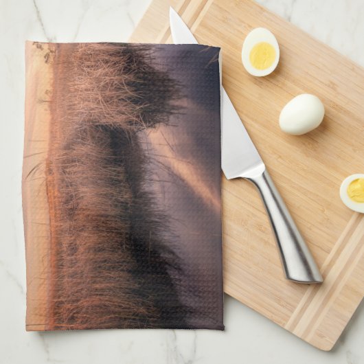 Leuchttürme | Bodie Island Outerbanks NC Geschirrtuch (Viertel Falte)