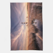 Leuchttürme | Bodie Island Outerbanks NC Geschirrtuch (Vertikal)