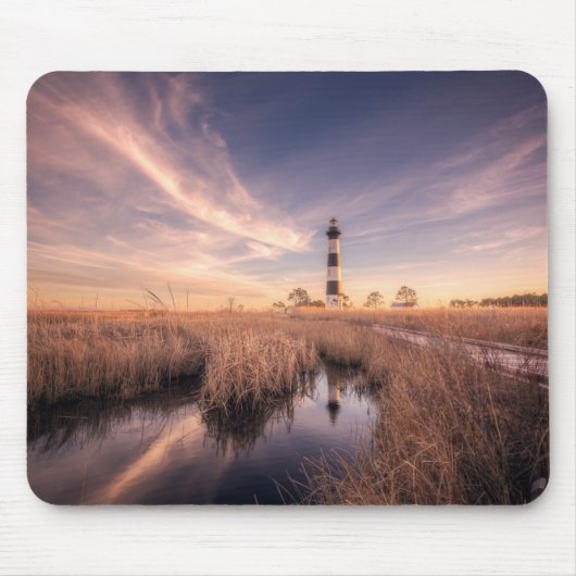 Leuchttürme | Bodie Island Outerbanks NC Mousepad (Vorne)