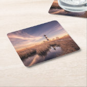 Leuchttürme | Bodie Island Outerbanks NC Rechteckiger Pappuntersetzer (angewinkelt)