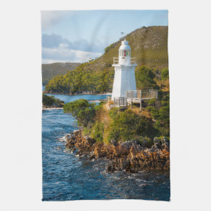 Leuchttürme Bonnet Island Lighthouse Geschirrtuch