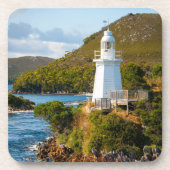 Leuchttürme | Bonnet Island Lighthouse Getränkeuntersetzer (Vorderseite)