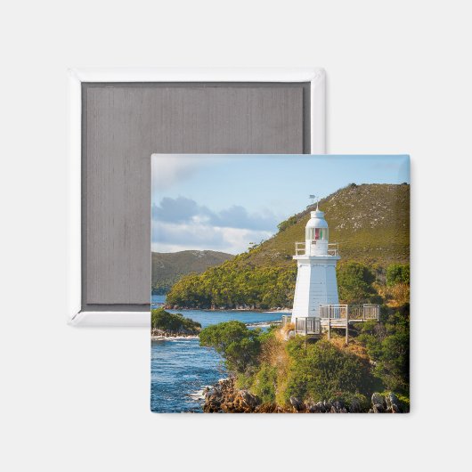 Leuchttürme | Bonnet Island Lighthouse Magnet (Vorderseite/Rückseite)
