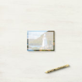 Leuchttürme | Bonnet Island Lighthouse Post-it Klebezettel (Auf Schreibtisch)