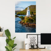 Leuchttürme | Bonnet Island Lighthouse Poster (Heimbüro)