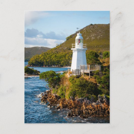 Leuchttürme | Bonnet Island Lighthouse Postkarte (Vorderseite)