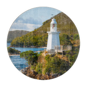 Leuchttürme Bonnet Island Lighthouse Schneidebrett