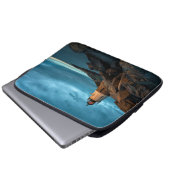 Leuchttürme | Burg Hill Leuchtturm Laptopschutzhülle (Vorne Knopf)