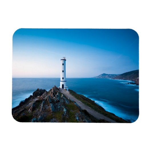 Leuchttürme | Cabo Zuhause Lighthouse Cangas Spani Magnet (Horizontal)