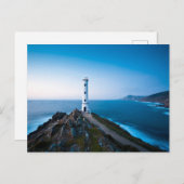 Leuchttürme | Cabo Zuhause Lighthouse Cangas Spani Postkarte (Vorne/Hinten)