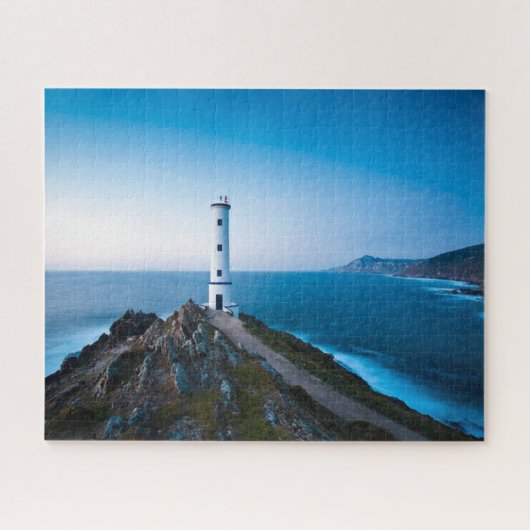 Leuchttürme | Cabo Zuhause Lighthouse Cangas Spani Puzzle (Horizontal)