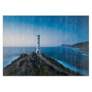 Leuchttürme Cabo Zuhause Lighthouse Cangas Spani Schneidebrett