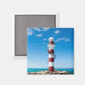 Leuchttürme | Cancun Quintana Roo Mexico Magnet (Vorderseite/Rückseite)