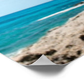 Leuchttürme | Cancun Quintana Roo Mexico Poster (Ecke)