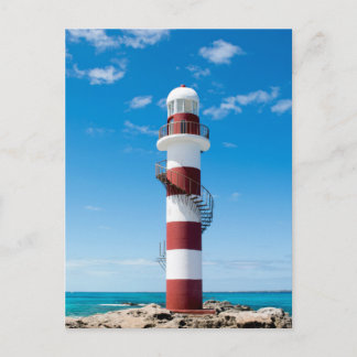 Leuchttürme | Cancun Quintana Roo Mexico Postkarte