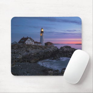 Leuchttürme Cape Elizabeth Maine Lighthouse Mousepad
